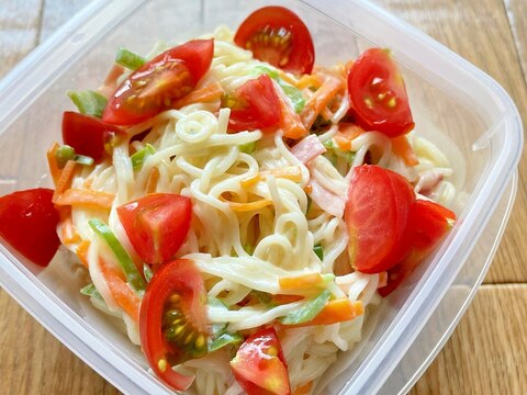 パスタで作るより簡単&柔らか食感 そうめんサラダ